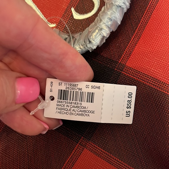 NWT Victoria’s Secret Plaid Tote Bag - Picture 6 of 6